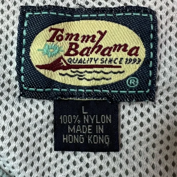 Tommy Bahama Light Green/Grey Swim Shorts Men's Size Large - Picture 11 of 13